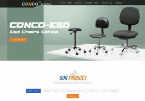ESD Products Manufacturers, China Anti Static Chairs Suppliers - Zhejiang CONCO Antistatic Technology Co.,Ltd is China ESD products manufacturers and Anti static Chairs suppliers, offer wholesale ESD chairs and other ESD products
