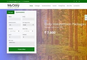 My Ooty Tours - Tour operators in Ooty, Provide Ooty tour packages, ooty honeymoon packages, ooty taxi service etc
