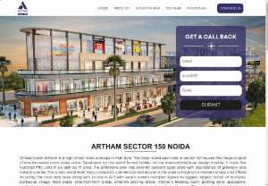 Grihapravesh Artham Noida - Grihapravesh Developers launched commercial project Griha Pravesh Artham located at Sector 150 Noida Expressway. Offers high street commercial shops, food court, anchor store etc.