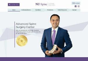 Advanced Spine Center in New Jersey | The Minimally Invasive Spine Surgery Institute | NU-Spine - NJ spine center and advanced surgical center provides the most advanced minimally invasive spine surgery in the country. Founded by a neurosurgeon and fellowship-trained spine surgeon Dr. Branko Skovrlj, the NU-Spine pain center houses state-of-the-art diagnostic technology and newest treatment options.