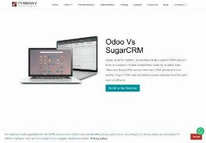 Odoo vs SugarCRM Comparison - Odoo is a better choice over SugarCRM when comparing the price. Odoo also offers seamless integration with Odoo apps and third-party apps.
