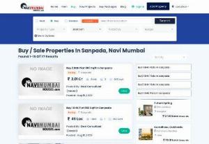 Buy Flats, Properties In sanpada - Properties In sanpada, Navi Mumbai, Best Property available in sanpada. Buy, 1 BHK, 2 BHK, 3 BHK, Flats with option Ready to Move, Resale, Verified Properties.