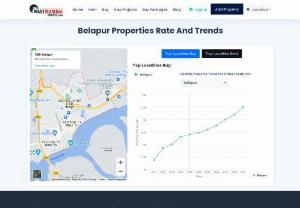 Property Rates, Price in Belapure - Property Rates in Belapur Navi Mumbai, Property Prices in Belapur Navi Mumbai, Real Estate Trends in Belapur Navi Mumbai, Property Price Trends in Belapur Navi Mumbai.