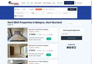 1 BHK Flats for Rent in Belapur - 1 BHK Flats for Rent in Belapur, Property are available on Navi Mumbai Houses. Find 1 BHK Rent apartments, rooms on Rent and single bedroom furnished flats on Rent in Belapur, Navi Mumbai. much more.