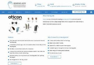 Oticon Hearing Aids Sydney - Oticon is one of the world\'s leading hearing aids brand reputed extensively for their unique design that aims to support the natural way in which the brains assesses sound.