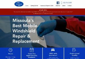 Will\'s Windsheild R &R - Will\'sWindshieldRepair &Replacementoffers full mobile windshield repair serviceinthe greater Missoula area. Our auto glass technician can meet you at home, work, or even at play to fix your damaged windshieldand get you back on the road safely. With one short phone call have your rock chips repaired, usually at no additional cost to you.