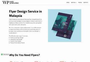 Business Flyer Design Services in Malaysia | Affordable & Professional - Need a business flyer design in Malaysia? Walk Production will provide you with professional and affordable flyer design and copywriting services.