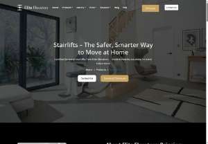 Elite Elevators - Home Stair Lifts in India - Elite Elevators provides the safest stair lifts for homes at an affordable cost, including wheelchair stair lifts for curved or straight stairs. Leading chair lift suppliers in India.