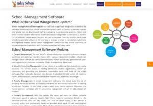 Latest School Management Software in India - We have the best school management software! Our product assists with streamlining the paperless association of establishments and academic affiliation. It includes a variety of modules that by and large assistance educators and staff in keeping school files, academic history, and other basic school data.