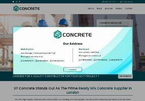 Best Ready Mix Concrete Supplier | St Concrete - ST Concrete delivers the best quality ready mix concrete in the shortest time.We use the latest technology in our batch plant, thereby increasing the shelf life of the concrete. ST concrete ensures that your search for \