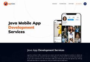 Best Java App Development Company in USA & India - AppClues Infotech is one of the best Java app development company in USA and India. We blend our knowledge and skill to deliver world class Java mobile app development services with innovative & excellent technologies.