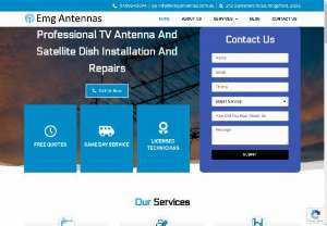 Digital Tv Antenna Installation Sydney | EMG Antennas - Emg Antennas offers an absolutely best level of service. We work for those people who appreciate maintenance, quality and design. That\'s why we hire only highly-qualified specialists and use only best products on a market.