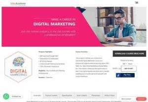 Importance of the Professional Digital Marketing Course in Business - Many academic institutions offer digital marketing certificate programs and digital marketing certification online to build a bright future at a very low cost.