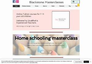 Blackstone Masterclasses - Your perfect guide to Homeschooling, Delivered by Qualified professionals and Home Schooling parents. Nine modules packed with helpful tips, plans and resources
100% online 24/7 access to the course once you have signed up