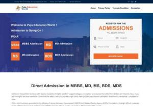 Direct Admission in MBBS - Admission Consultants are those who observe students\' strengths and then suggest colleges, universities, and courses that utilize their abilities and interests. Now, if you are looking for the Best Admission Consultants for MBBS, then you are at the right place. Here you can get complete information about MBBS Admissions Consultants in India.