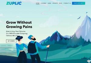 Zuplic - We are a full-service digital marketing company that cares about your users and data. We deliver inspiring, eye-catching designs and measurable campaigns that connect with target audiences, boost online marketing and encourage business growth. We can help you meet your needs across a range of full-service online marketing services.
