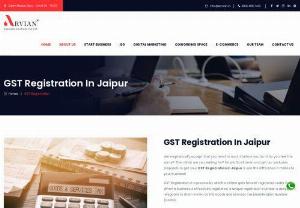 GST Registration in Jaipur - GST Registration is a process by which a citizen gets himself registered under GST. When a business is effectively registered, a unique registration number is assigned is relegated to them known as the Goods and Services Tax Identification Number (GSTIN). GST Registration in Jaipur.