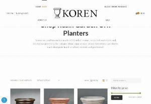 Garden Planters & Urn Resin Pots Suppliers - Shop now the best resin flower pots and urns online on Korestone. Each product design is hand-crafted and tested.