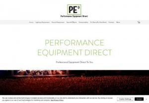 Performance Equipment Direct - We provide professional equipment to all performance sectors including theatre, live music and all performance related technical disciplines. Selling equipment to all performance related disciplines from Live Music to Theatre at great prices.