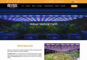 Best Professional & Commercial LED Grow Lights Manufacturer in India - When you make the decision to invest in your indoor farming, you definitely need the best LED grow light. Nexsel provide you LED grow lights for better results.
