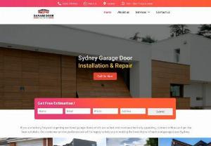 Sydney Garage Door Installation & Repair - We are a reputed garage doors provider in Sydney specializing in all types of Garage doors. Known for our high-quality construction and cost-effectiveness, we have undertaken several Garage Door projects and offered solutions at par with the customers' requirements and expectations.
