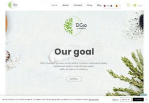 ElgioCosmetics - ElGio Cosmetics is a new cosmetic brand. It's product are created to guarantee the protection and care of your body. 98% of natural origins, dermatologically tested