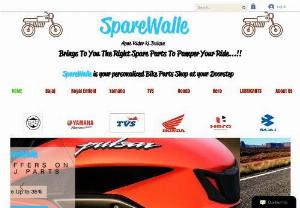 SpareWalle - We are a team of Dedicated Bike Riders Pleaged to make finding the right and genuine parts for you favorite Bike or Scooter EASY and efficient. Our company ties up with wide number or Genuine Auto parts distributors to provide you the right spare part for your loved one.