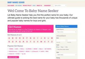 modern baby boy names - Welcome to all of you in one of the world's most popular websites. The purpose of which is to make the world familiar with different names and to help those parents to keep their children's names. On this site you can search for popular names across the world, their origin. And names according to different religions. On this site you will also get new updates about parenting. You can also use social media to connect to the website.