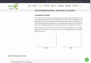 AC Cleaning Services Dubai - EPSCO Is Expert In AC Cleaning Services Dubai, AC Duct Cleaning Services Dubai, Air Conditioning Cleaning, AC Cleaning, AC Deep Cleaning Dubai.