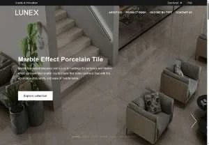 Screenshot of Concrete Look Stoneware Floor Tiles by Lunex Group