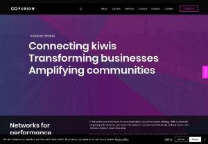Fusion Networks - Fusion Networks is a trusted IT solutions provider in NZ, delivering high performing outcomes that help businesses achieve their goals. Their digital transformation, network solutions, & other services benefit a wide range of NZ organisations.