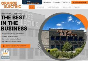 Orange Electric - Orange Electric of West Jordan, Utah is the electrical contractor you can trust! Our professional electricians are available for commercial, residential, and industrial electrical needs, as well as 24-hour emergency repairs, and more. Contact us for a free quote.