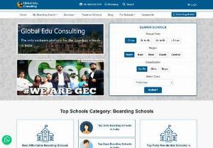 Global Edu Consulting Dehradun - Global Edu Consulting Dehradun is acknowledged for offering the best boarding schools across India. Established as an educational consultant, Global Edu Consulting navigates the families towards vast Boarding schools options available. We prepare them for the greater challenge and reach the ultimate goal of taking the admission in top most school. Education is considered as an ornament in prosperity. A thorough knowledge helps in achieving what you desire in your professional career.