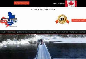 snowmobile tours barrie on - Our goal is to provide unique adventure tours that family and friends can all enjoy together and to create the safest, most enjoyable, and simplest experience available.