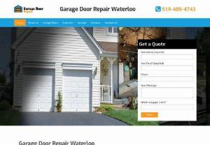 Waterloo Garage Door Repair - Our reputable garage door service company furnishes clients with a durable selection of solutions at the city's most economical prices. We replace damaged components and handle garage door adjustments to keep your doors in optimal working conditions. We address garage door tune-up requests, too.