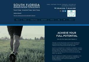 physical therapy kendall fl - In Kendall, FL, if you are searching for physical rehabilitation services provider then contact South Florida Rehabilitation Consultants, Inc.