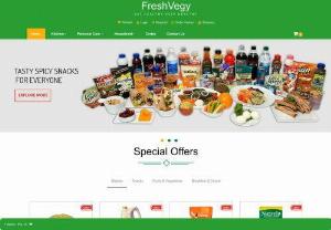 Buy Fruits And Vegetables Online Faridabad - FreshVegy is one of the best online grocery stores in Faridabad. It is the biggest online store for grocery in Faridabad.
