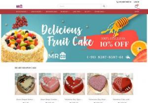 Mrcake - MrCake offers you fresh and eggless cake online delivery to your doorstep. Book your order and get a 10% discount. Pay on Shipping available.
