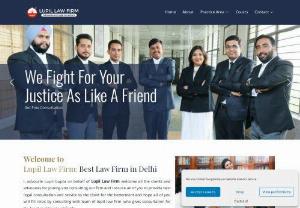 Law Firm in India - Our Lupil Law Firm in india welcome all the clients and advocates for joining and consulting. I hope we provide the best solution to you for your problems and keep you out from them.