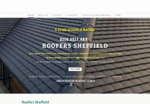 Roofers Sheffield - Roofer services covering Sheffield and the surrounding region. Services include new roofs,  roof replacements,  roof repairs fascias and soffits and gutter replacement and cleaning