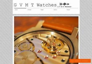 GVMT Watches - Assembly of mechanical watches, realisation of customised products. Watches, customisation, hand made, creation, Horology