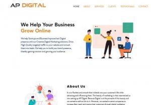 AP Digital - We help Startups and Business Improve their Digital presence with our Creative Digital Marketing solutions. Drive High Quality targeted traffic to your website and convert them into leads.