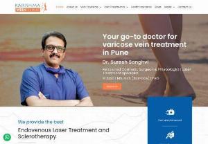 Varicose Veins specialist in pune - Karishma Vein Clinic is a world-renowned centre for Varicose veins treatment with a highly advanced laser treatment and variocse veins specialist doctors in Pune. For more information