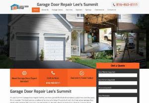 Lee's Summit Garage Door Repair Central - Lee's Summit Garage Door Repair Central carries an incredible line of affordable and timely garage door services. We are adept at handling various issues, like door noise reduction, bent track repair, and hardware replacement. We are also known for replacing broken hinges, pulleys, panels, cables, springs, and even tracks.
