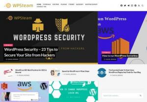 WPSteam - This website is for WordPress tutorials
