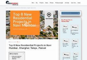 Are you looking for new projects in Navi Mumbai and want to buy under construction or ready to move house from renowned developer? - We have all the property options like 2 BHK, 3BHK and 4 BHK flats in all the best new projects at Navi Mumbai. If you are looking for sample flat and pick and drop services then that is also available with us. Just call us and know the quotation for your preferred configuration within your budget in	Kharghar, Taloja and Panvel, Navi Mumbai