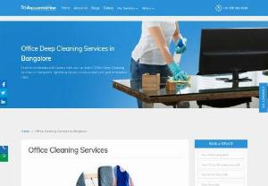 Office Cleaning Services in Bangalore | Aquuamarine - Looking for office deep cleaning services in Bangalore? Get professional deep cleaning services for your office from Aquuamarine with trained teams and guaranteed results using best equipments. Book Now!