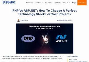 PHP vs Asp net: Comparison in 2021 - So, if you are the one among many who are stuck between PHP Vs ASP NET, then this article is for you.