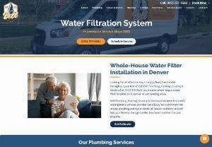 Whole-House Water Filter Installation in Denver - Looking for an effective way to enjoy clean, fresh water throughout your home? Call Bell Plumbing and Heating at (303) 757-5661 to schedule whole-house water filter installation in Denver or surrounding areas.