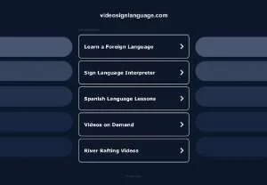 Screenshot of Increase Productivity with Video Sign Language